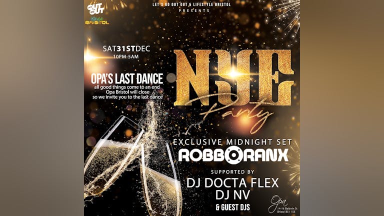 NEW YEARS EVE with ROBBO RANX 