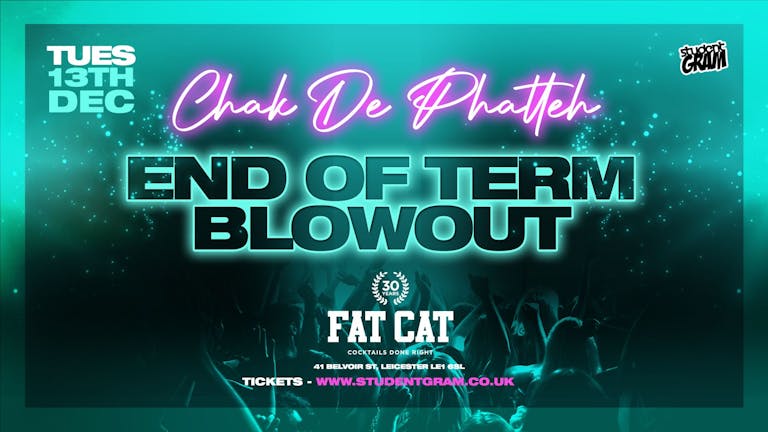 [FINAL TICKETS!] ★ CHAK DE PHATTEH ★  END OF TERM BLOWOUT ★ LIMITED TICKETS ON SALE NOW!