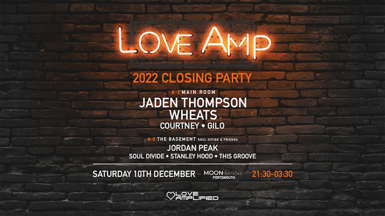 LOVE AMPLIFIED • JADEN THOMPSON + WHEATS [SOLD OUT]