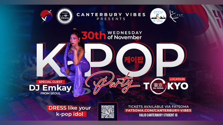 K-POP Party | Special Guest DJ EMKAY