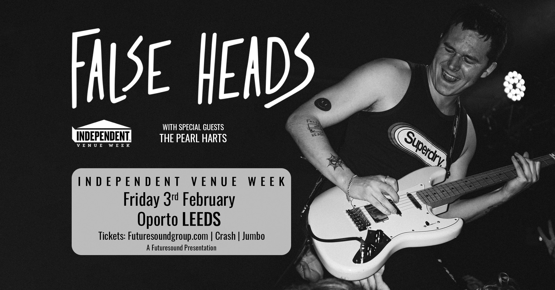 False Heads & Pearl Harts – Independent Venue Week