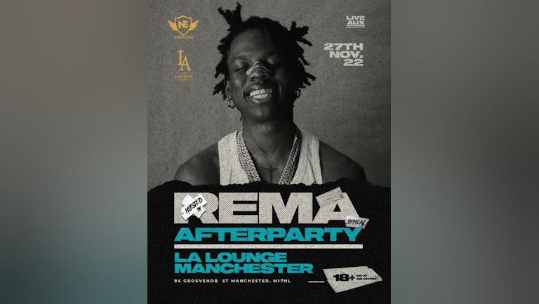Rema Official after party 🔥(Hosted by Rema)