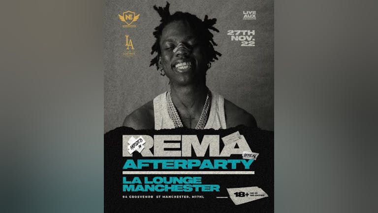 Rema Official After Party🔥(Hosted By Rema)