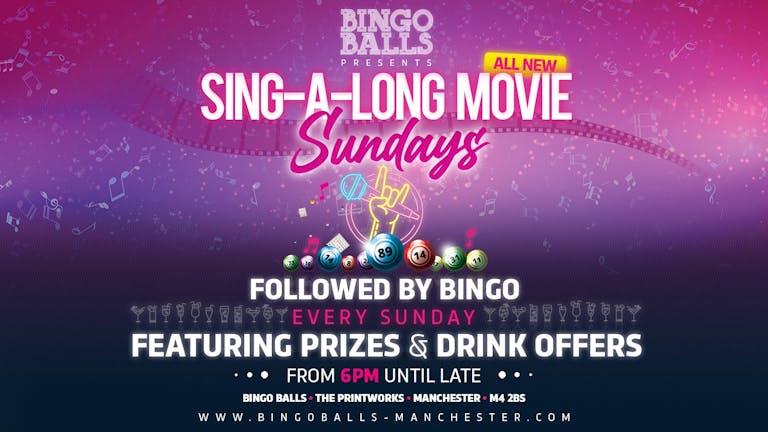 SING-A-LONG SUNDAY at BINGO BALLS