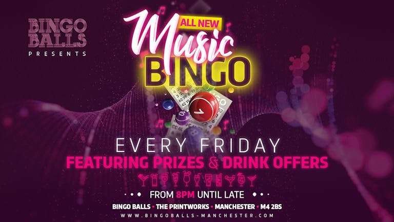 Bingo Balls - All New Music Bingo Friday