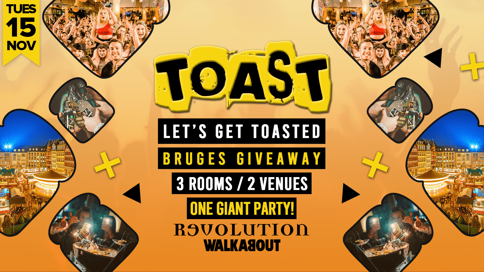 Toast • Bruges Giveaway • Revolution & Walkabout