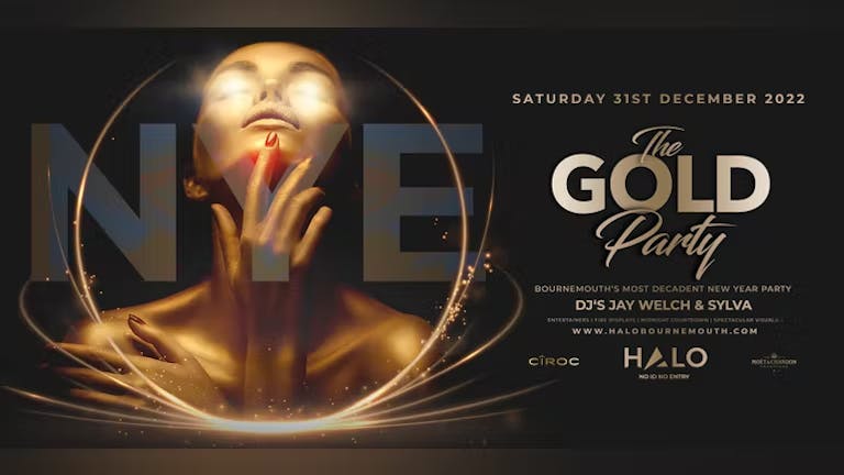 Halo NYE 2022: The GOLD Party