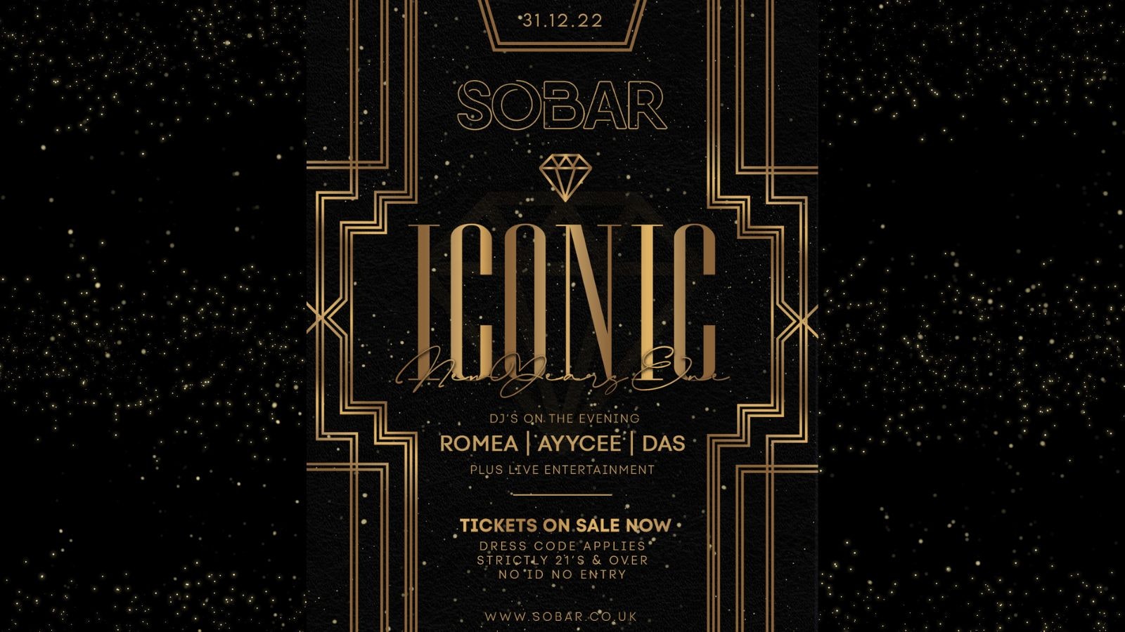 SOBAR Presents “ICONIC” New Years Eve Party 2022