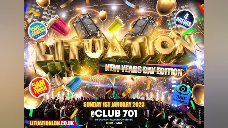 Lituation LDN - London’s Biggest New Years Party
