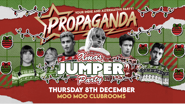 Propaganda Cheltenham – Christmas Jumper Party!