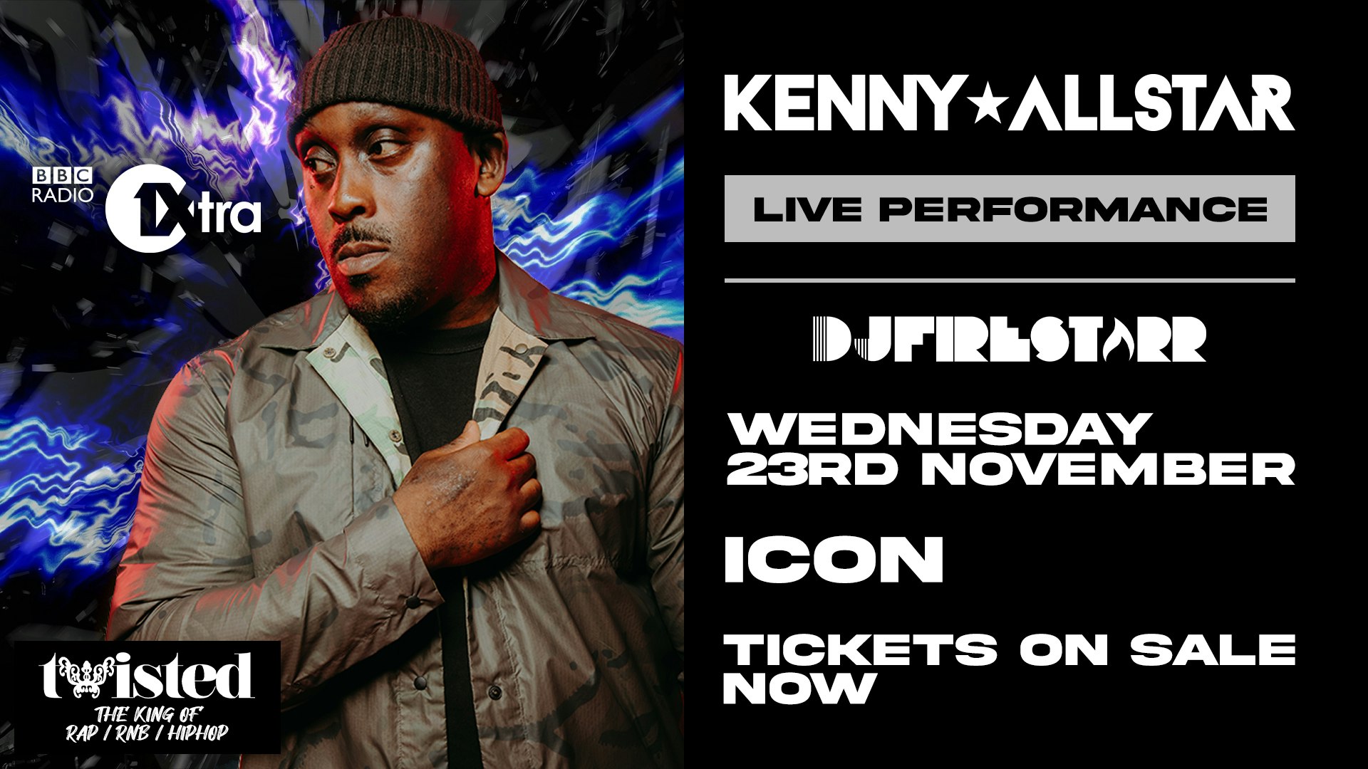 Twisted Presents Kenny Allstar Live ★