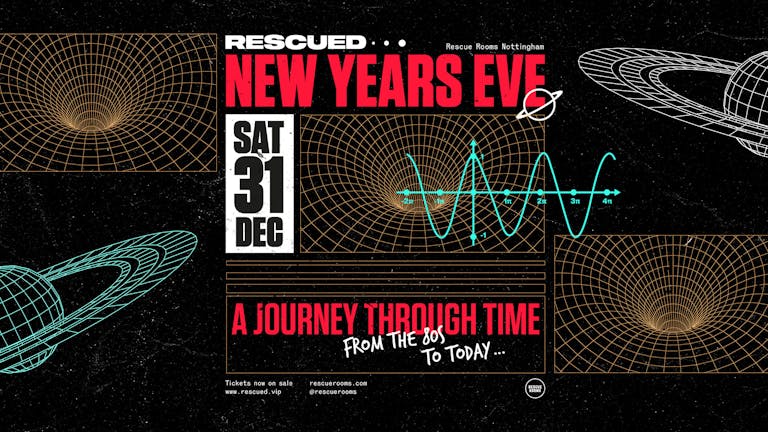 RESCUED 🚀 New Year's Eve Time Machine ⚡ Nottingham’s Time-Travelling Indie Rock'n'Roll NYE!