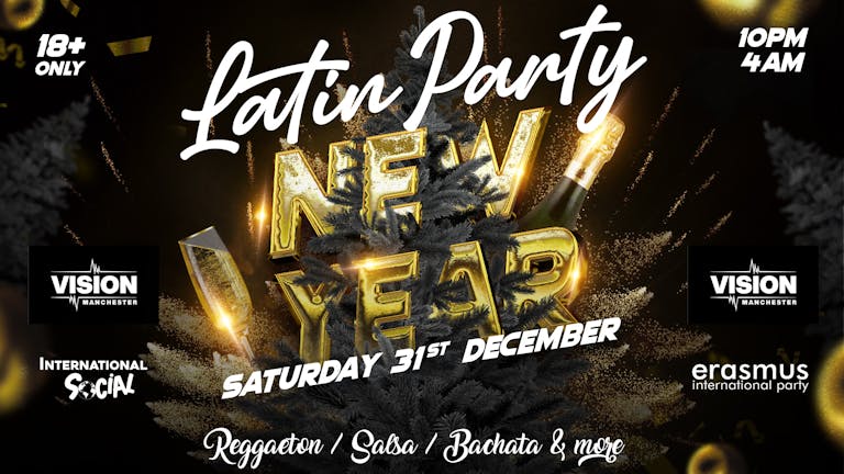 Latin Party  New Year/Fin de Año  | Vision Nightclub Manchester