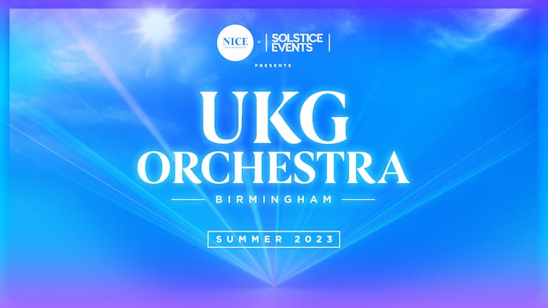 UKG Orchestra - Friday 14th July - Luna Springs