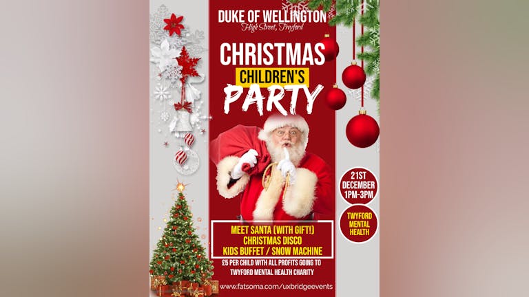 Childrens Christmas Party @ The Duke of Wellington, Twyford