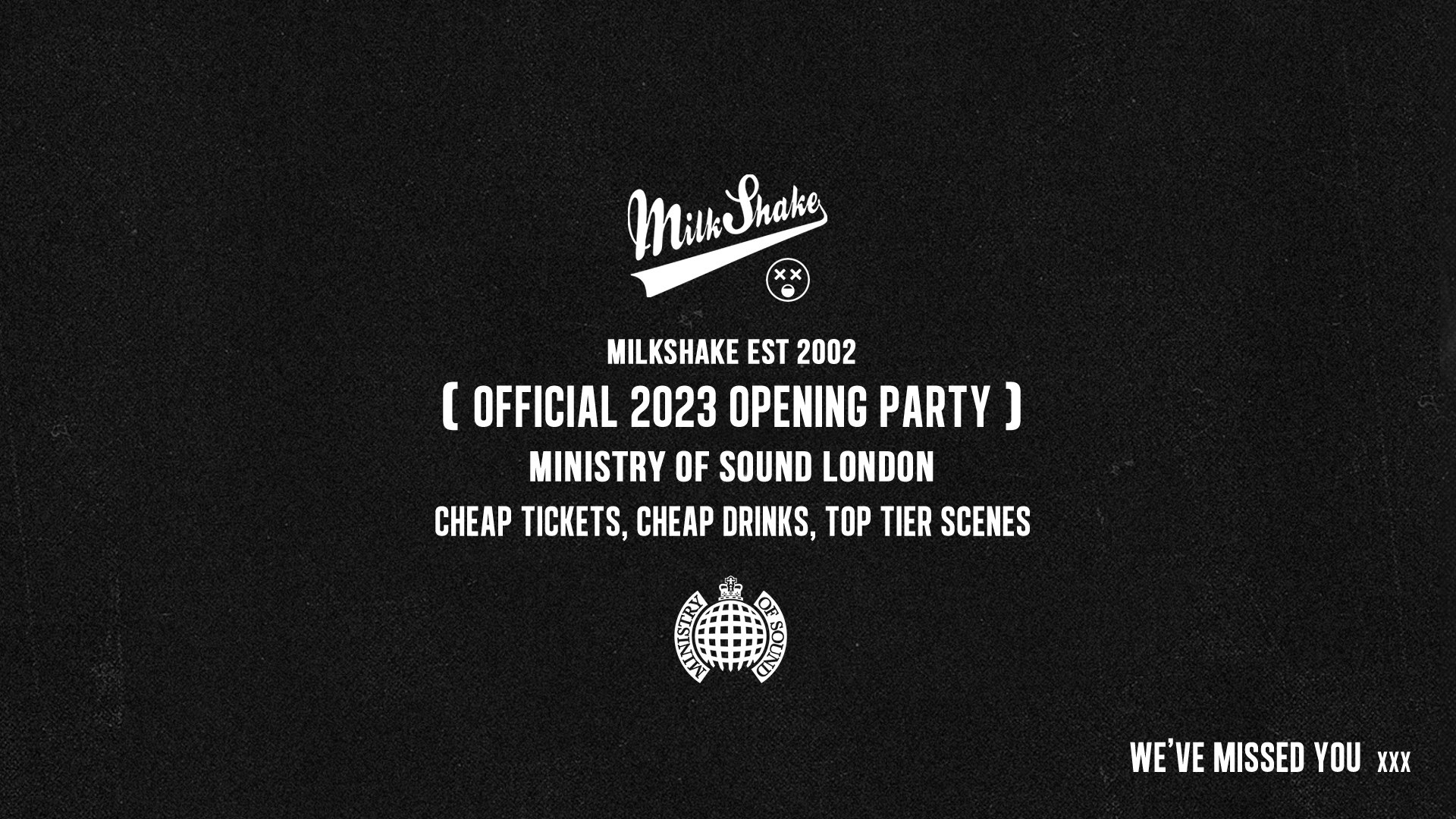 Milkshake, Ministry of Sound |  Opening Party 2023  🌍  London’s Biggest Student Night 🔥