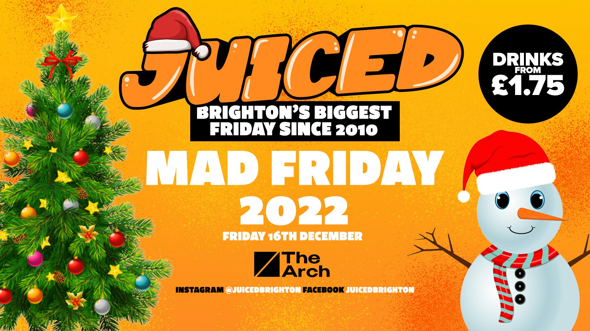 JUICED Fridays x Mad Friday | The Arch