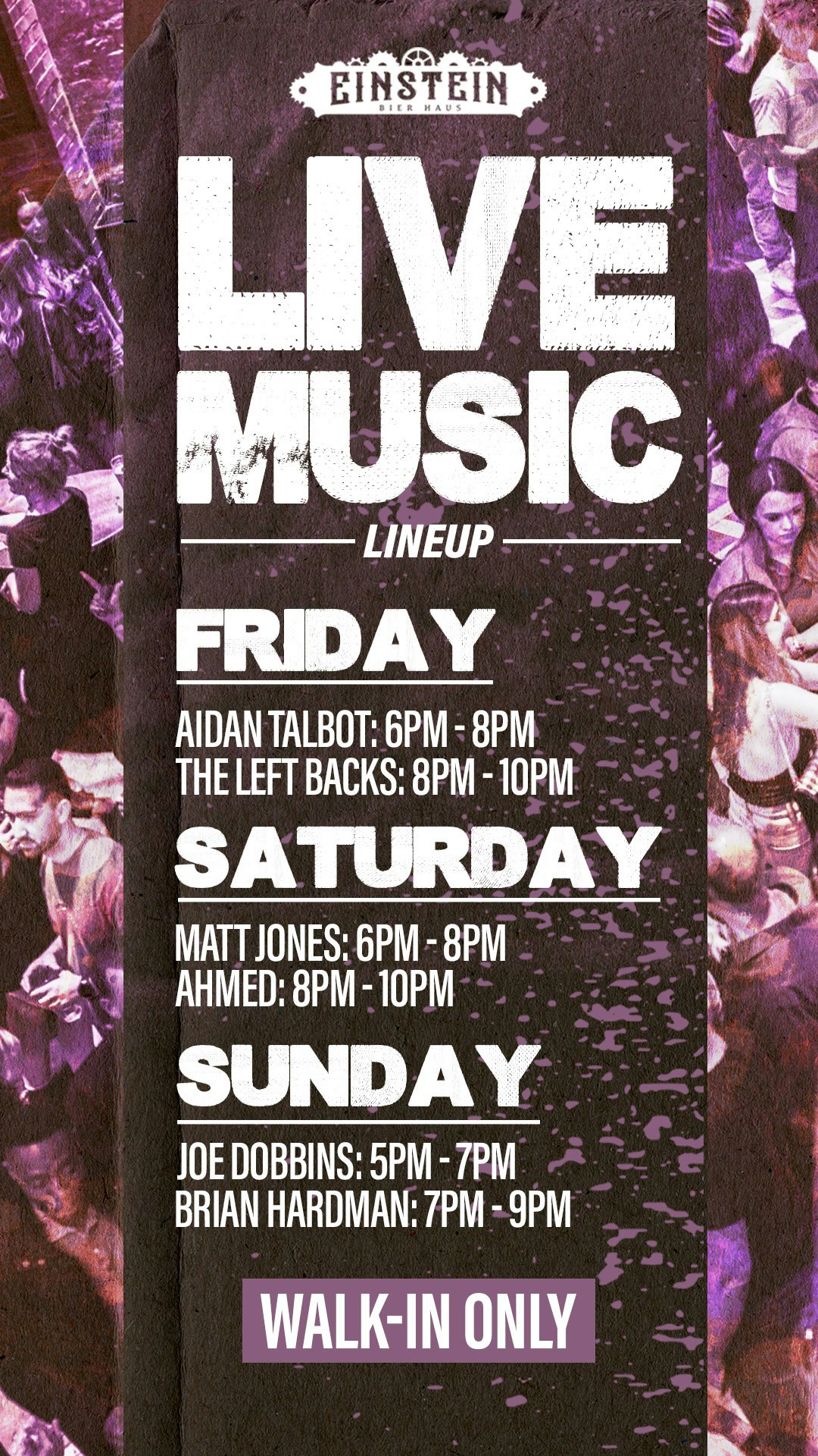 Live Music At Einstein Bier Haus