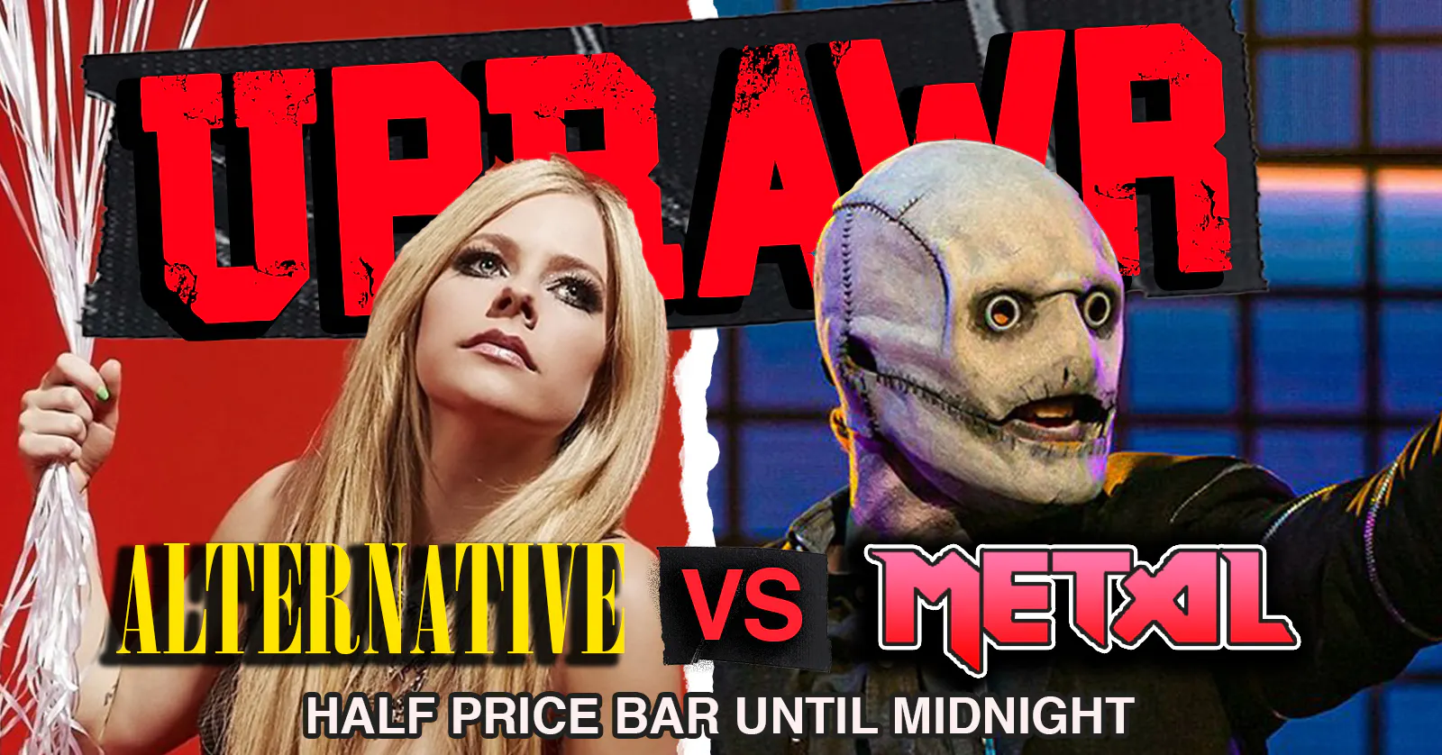 UPRAWR: Alternative vs Metal AND Half Price Bar at Asylum, Birmingham ...