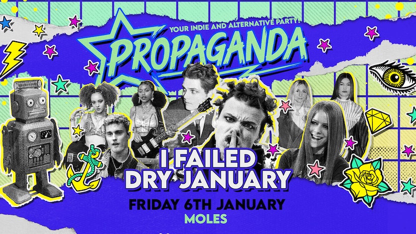 Propaganda Bath – I Failed Dry January!