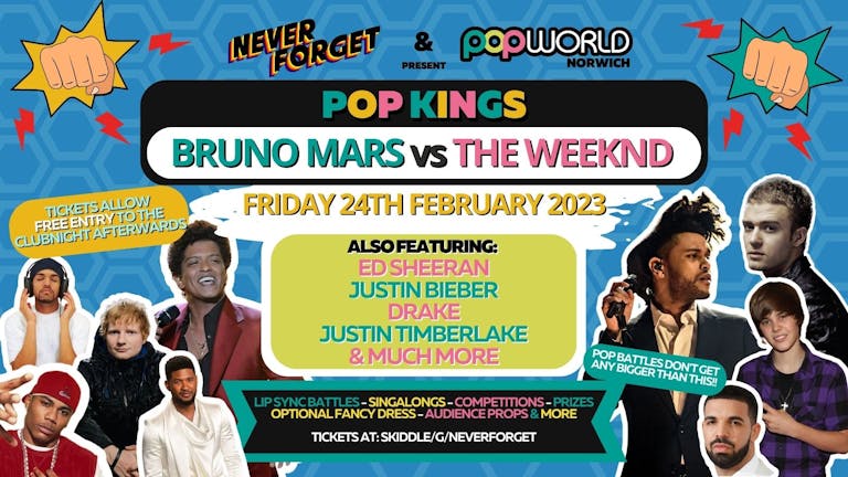 Bruno Mars vs The Weeknd- Pop Kings