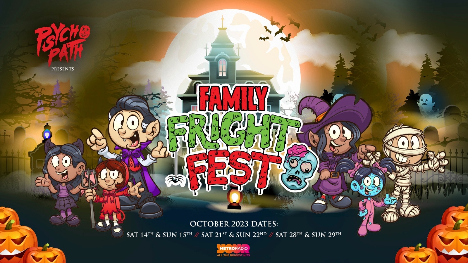 Family Fright Fest – Oct 22nd