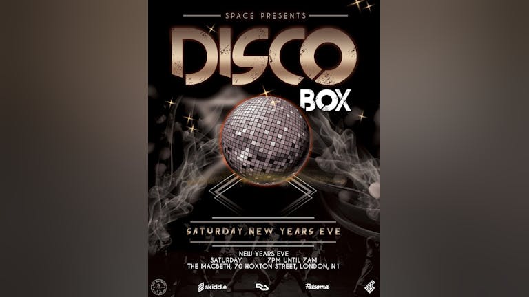 Space Discobox this New Years Eve 