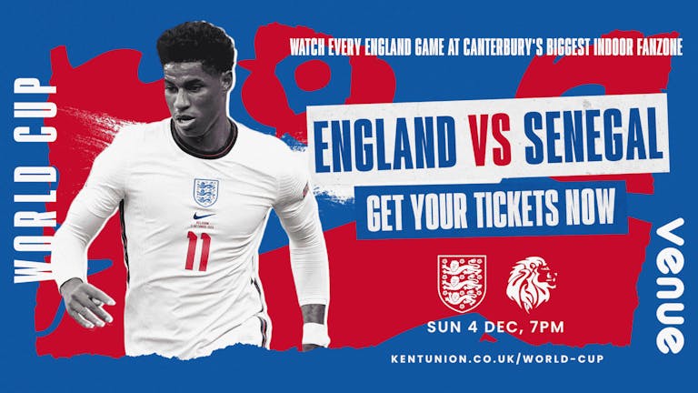 World Cup Fanzone - England vs Senegal (STUDENT ONLY)