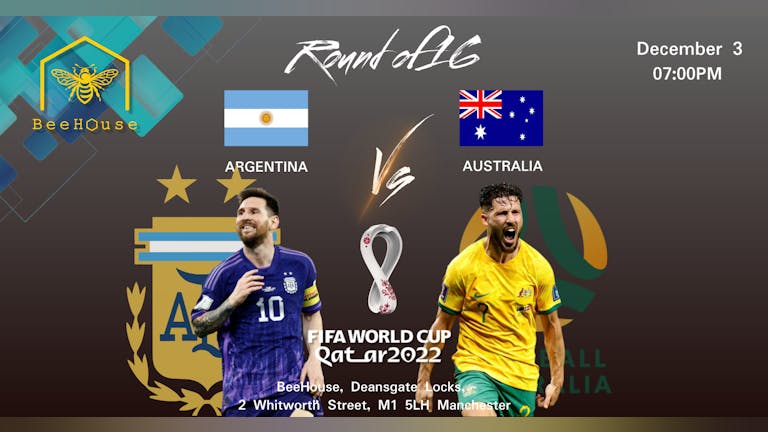 Qatar 2022, Argentina vs Australia
