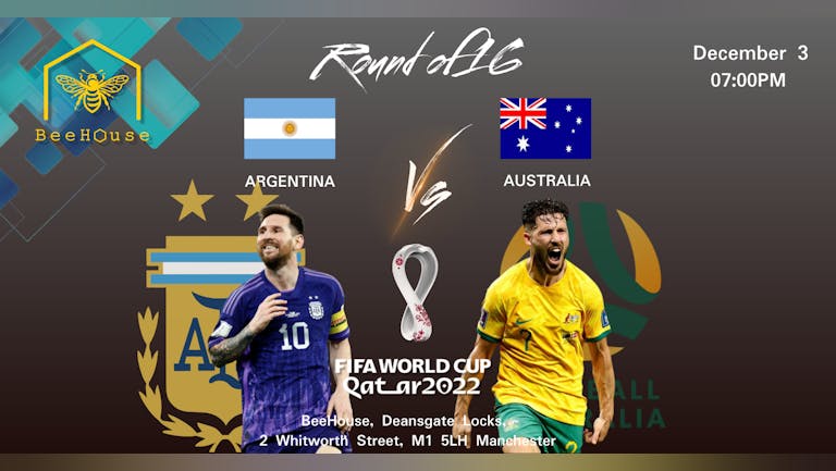 Qatar 2022, Argentina vs Australia