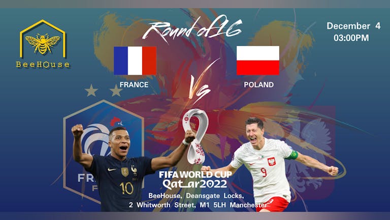Qatar 2022, France vs Poland