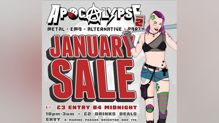 Apocalypse Brighton - **January Sale**