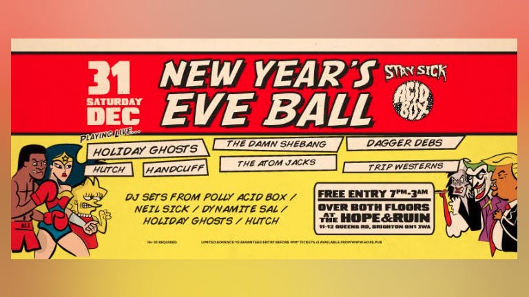 NEW YEAR'S EVE BALL - Heroes Vs Villians!!