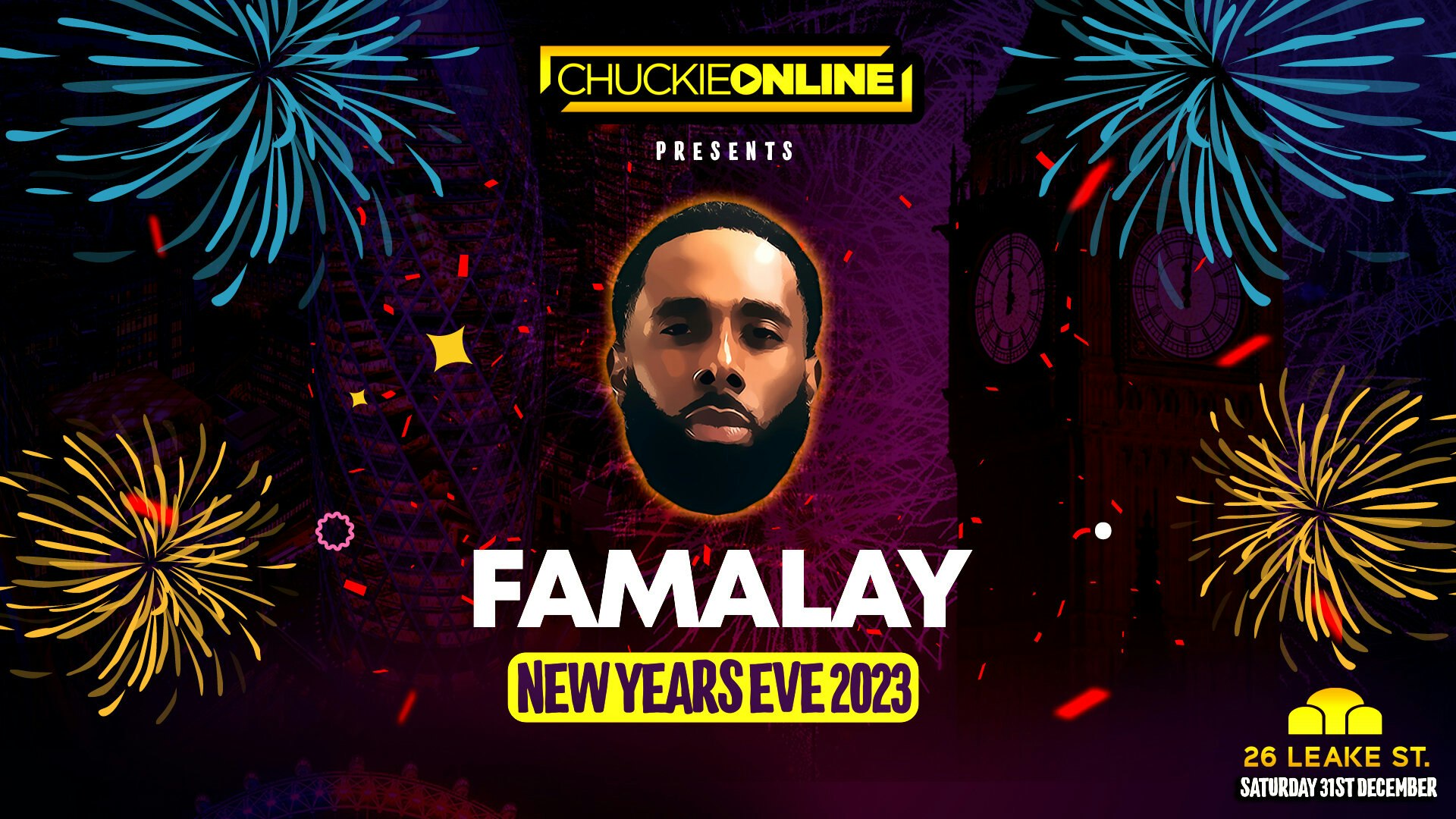 [SOLD OUT] Chuckie Presents: FAMALAY New Years Eve Special