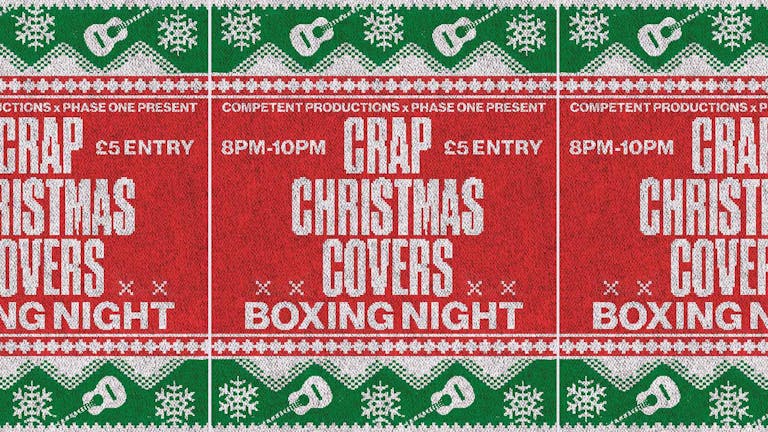 🎤 FREE 🎤 Crap Christmas Covers Live Entertainment