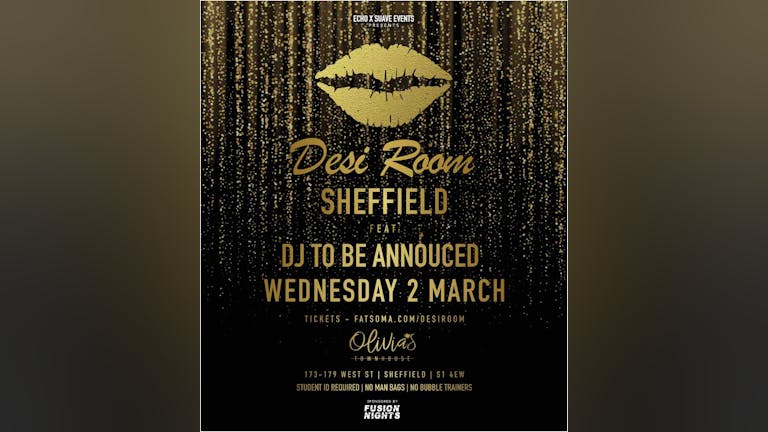 Desi Room Sheffield TONIGHT  