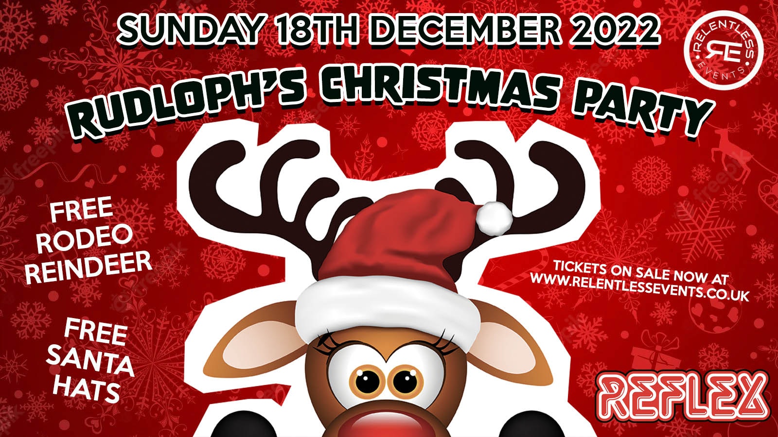 Rudolph’s Christmas Party at Reflex Birmingham