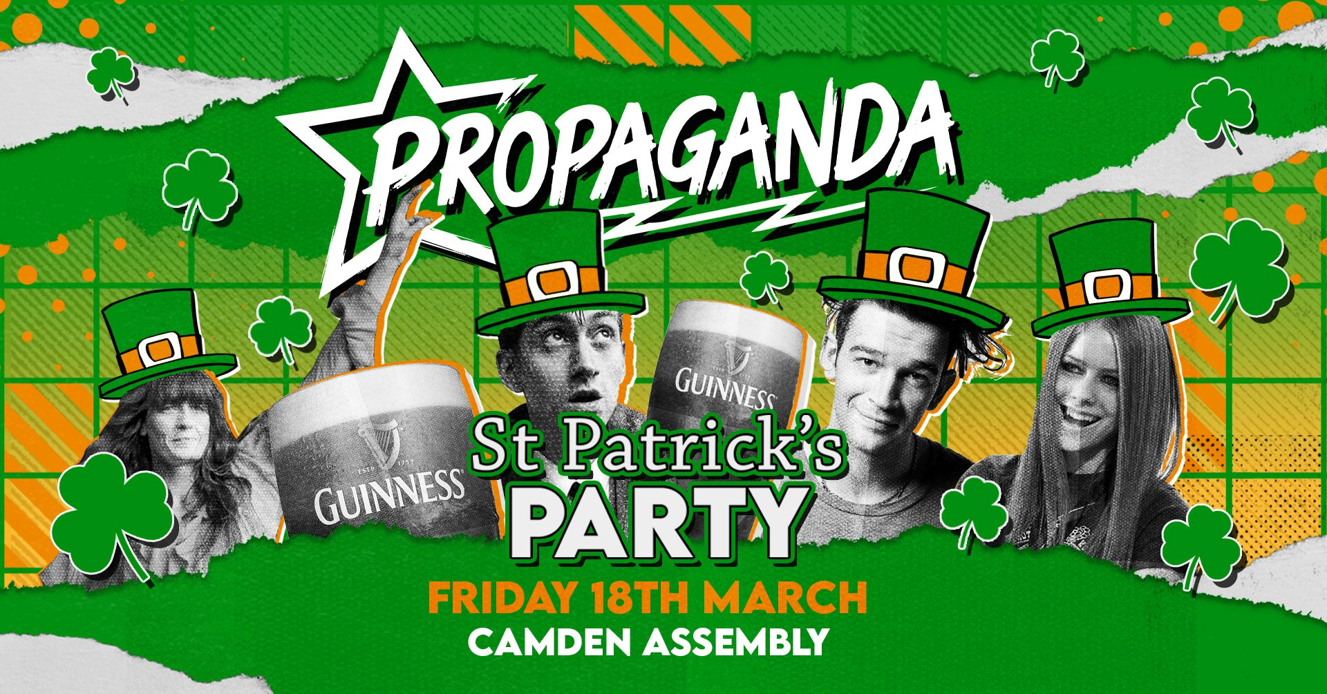 Propaganda London – St Patricks Party!