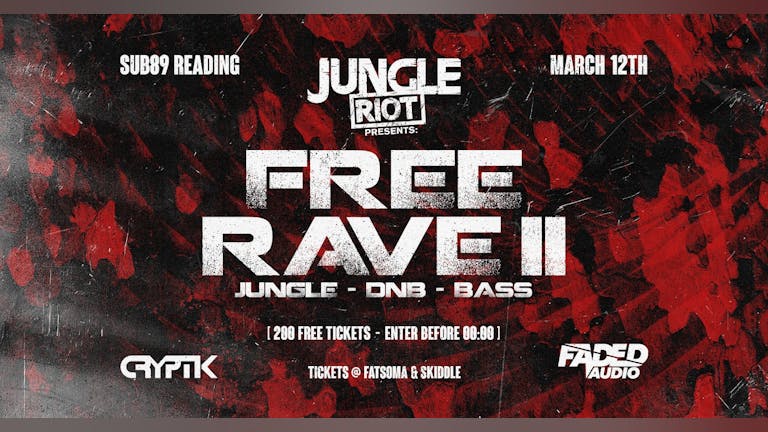 Jungle Riot - jungle / dnb / bass free rave II