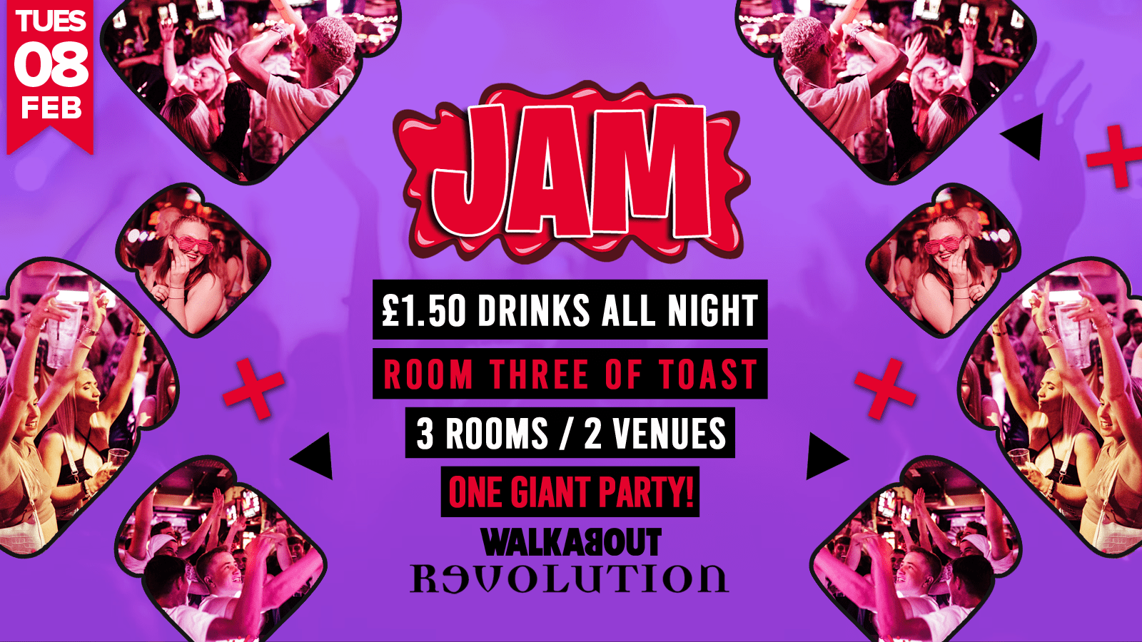 Jam • Room 3 Of Toast • Walkabout & Revolution