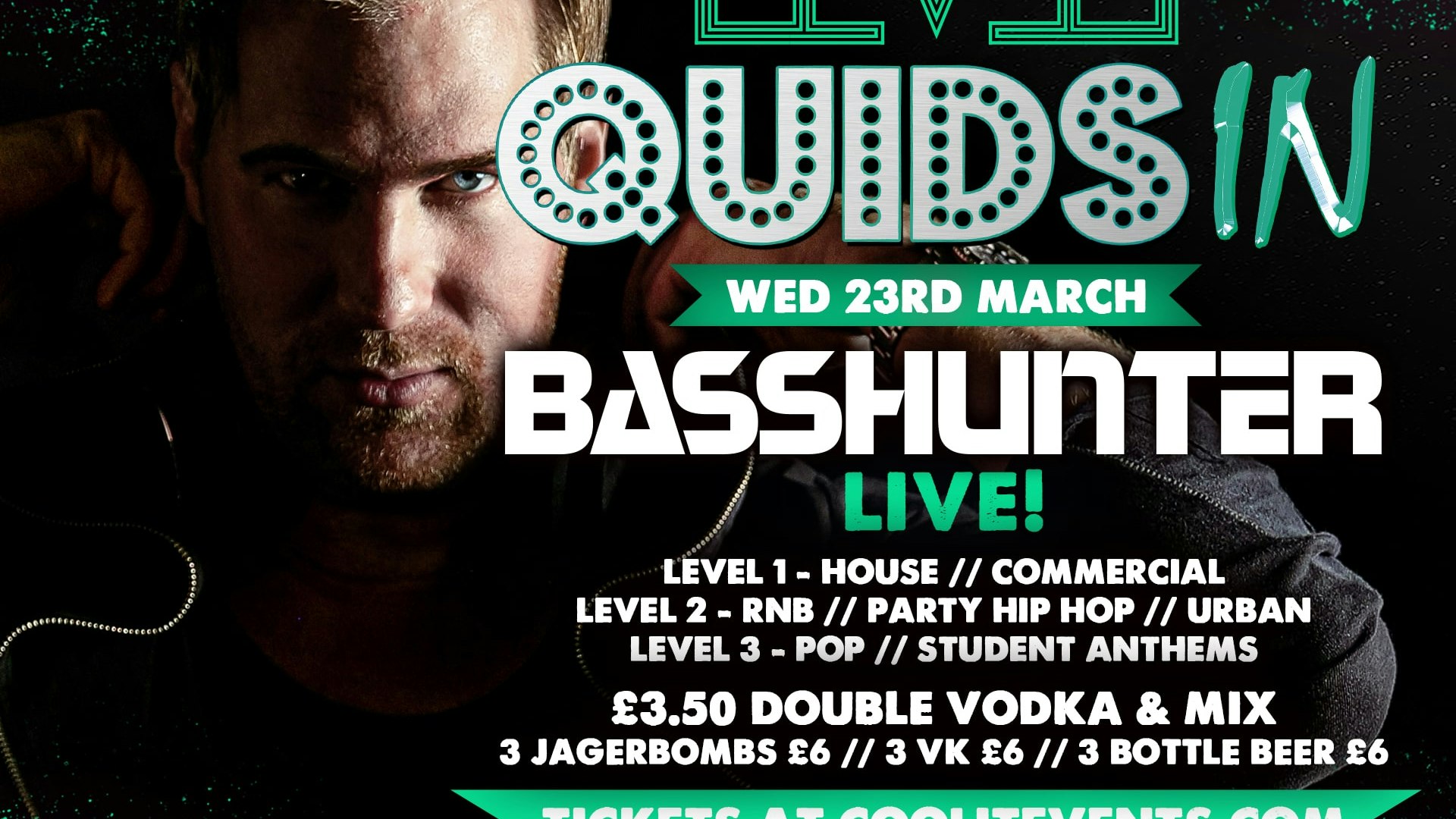 Quids In Wednesdays : Basshunter Live! 00’s Special
