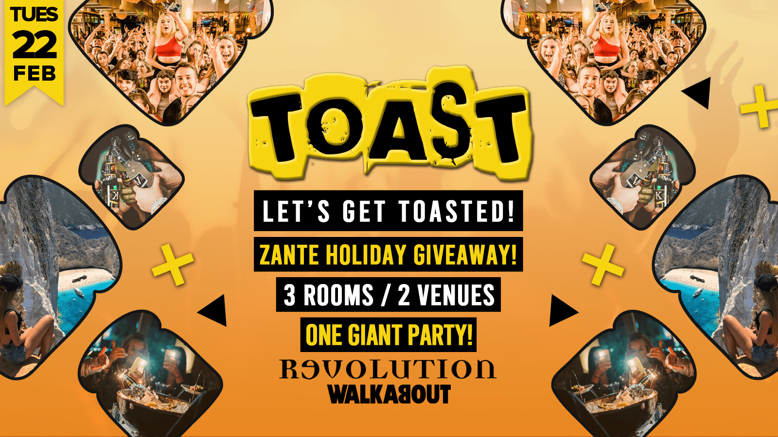 Toast • Zante Holiday Giveaway • Revolution & Walkabout