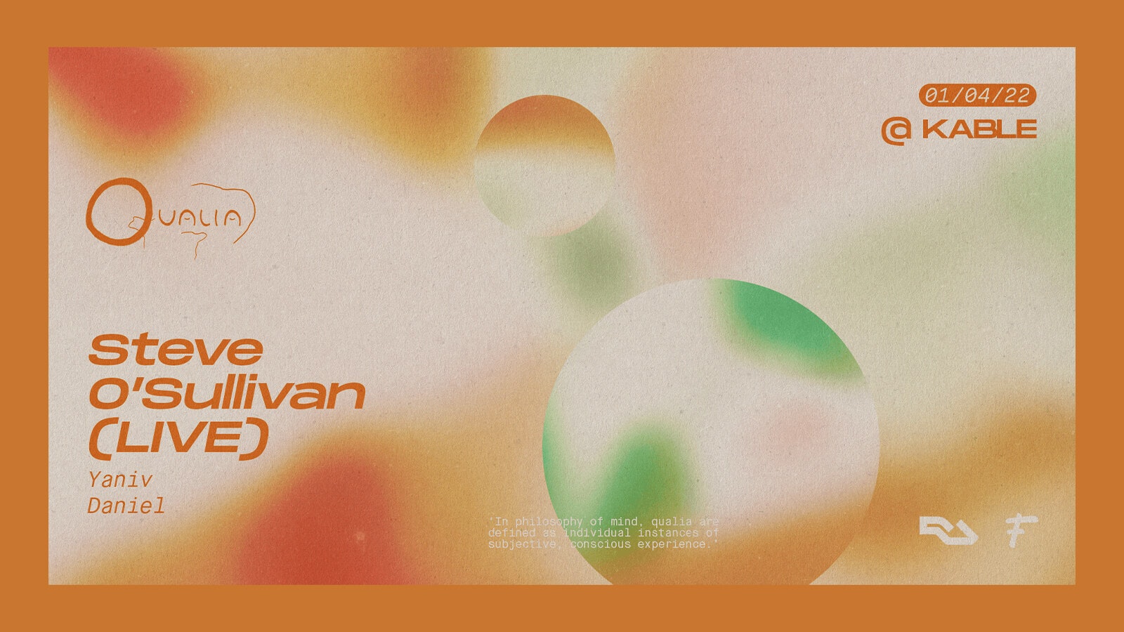 Qualia w/ Steve O’Sullivan (Live)