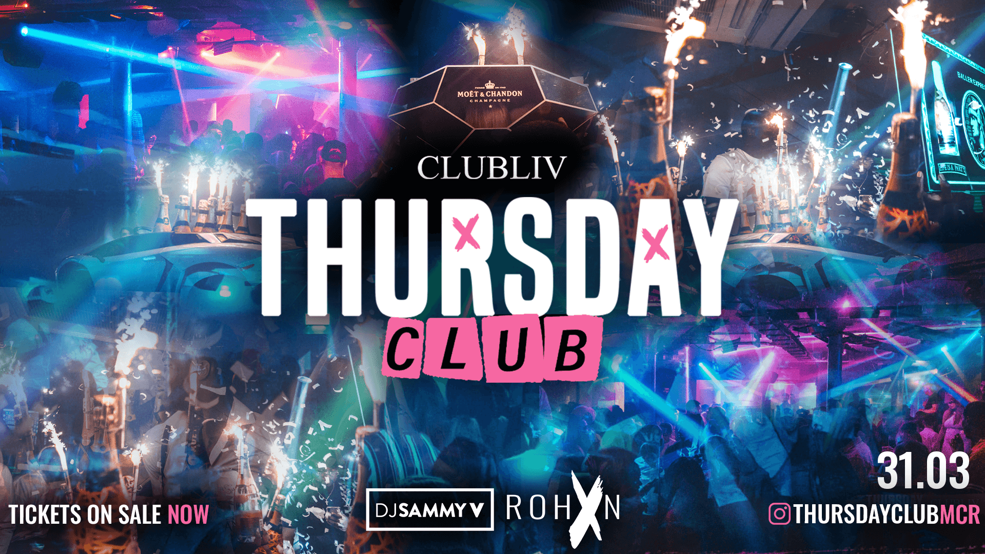 THURSDAY CLUB  – CLUB LIV – Manchester’s Hottest Thursday 🔥