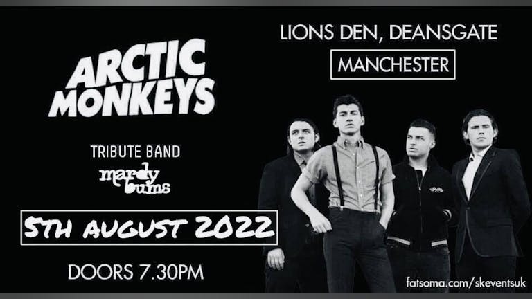 Arctic Monkeys Tribute The Mardy Bums Live In Manchester