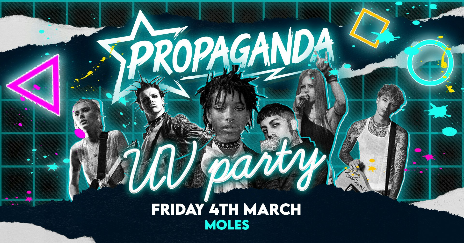 Propaganda Bath – UV Party!