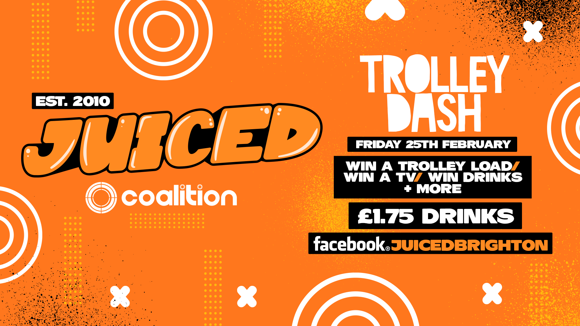 JUICED Fridays x Trolley Dash | Grab & Win BIG Prizes – 25.02.22