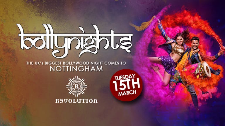 Bollynights Nottingham: Holi UV Rave | Tuesday 15th March