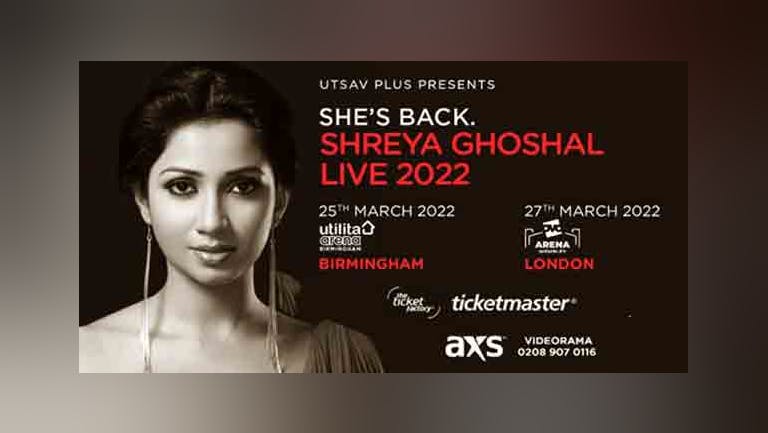 Shreya Ghoshal Live : Birmingham **