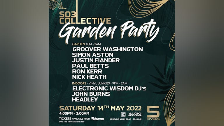 SO3 Collective garden party